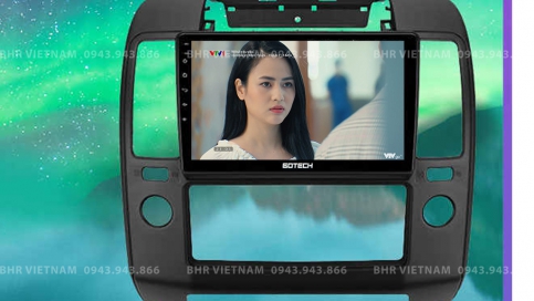 Màn hình DVD Android xe Nissan Navara 2010 - 2015 | Gotech GT8 